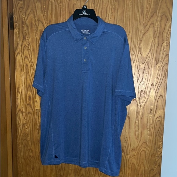 Untuckit  Blue Polo Shirt Classic Casual Fit Size XXL - Picture 1 of 5